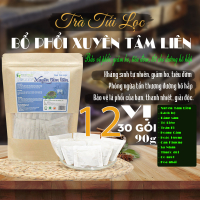 Trà Túi Lọc Xuyên Tâm Liên 12 vị 90g [Giúp giảm ho, tiêu đờm, phòng ngừa tổn thương đường hô hấp, bảo vệ phổi, thanh nhiệt, giải độc,…] 1