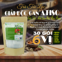 Trà Túi Lọc giải độc gan Atiso 90g (30 gói x 3g) Hồng Lan 6