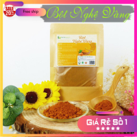 Bột Thảo Dược Củ Nghệ Vàng Nguyên Chất Gói 100g - Dược Liệu Hồng Lan 1