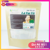 Trà Túi Lọc Lá Tía Tô Bịch Zip 90g (30 túi lọc x 3g) - Dược Liệu Hồng Lan 1