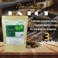 Trà Túi Lọc Lá Lốt bịch 90g (30 túi lọc x 3g) - Dược Liệu Hông Lan 1