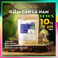 Trà Túi Lọc Táo Mèo (Sơn Tra) mix 10 vị giảm cân 90g (30 gói x 3g) - Dược Liệu Hồng Lan 1