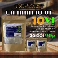 Trà Túi Lọc Táo Mèo (Sơn Tra) mix 10 vị giảm cân 90g (30 gói x 3g) - Dược Liệu Hồng Lan 4