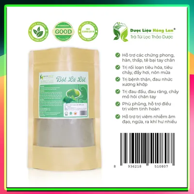Bột Thảo Dược Lá Lốt Nguyên Chất Gói 100g - Dược Liệu Hồng Lan