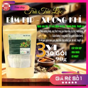 Trà Túi Lọc Cây Bìm Bịp (Xương Khỉ) 90g (30 gói x 3g) Dược Liệu Hồng Lan