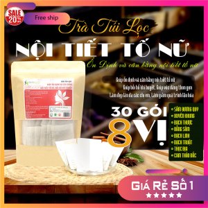 Trà Túi Lọc Hỗ Trợ Ổn Định Và Cân Bằng Nội Tiết Tố Nữ 90g (30 gói x 3g) | Dược Liệu Hồng Lan