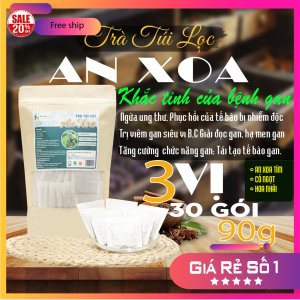 Trà Túi Lọc Cây An Xoa 90g (30 gói x 3g) Hồng Lan khắc tinh của bệnh gan