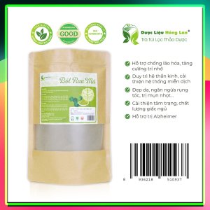 Bột Thảo Dược Cây Rau Má Nguyên Chất Gói 100g - Dược Liệu Hồng Lan