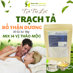 Trà Trạch Tả mix 14 vị giúp bổ thận tráng dương 90g (30 túi lọc x 3g) - Dược Liệu Hồng Lan