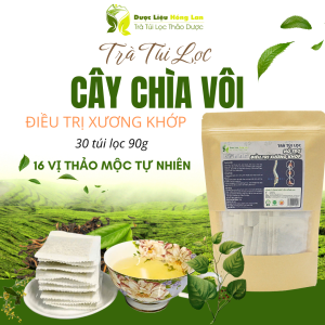 Trà Cây Chìa Vôi mix 16 vị hỗ trợ điều trị Xương Khớp 90g (30 túi lọc x 3g) - Trà Túi Lọc Hồng Lan 