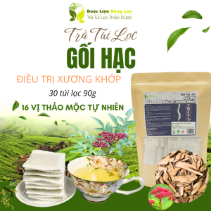 Trà Rễ Gối Hạc mix 16 vị hỗ trợ điều trị Xương Khớp 90g (30 túi lọc x 3g) - Trà Túi Lọc Hồng Lan 