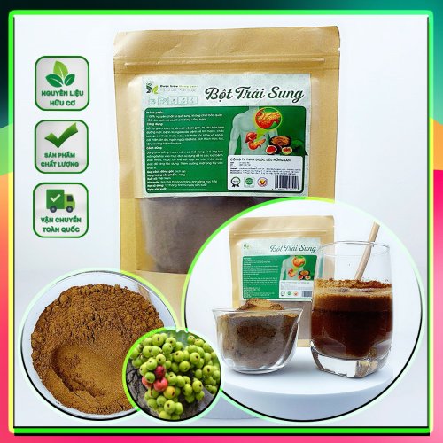 Bột Thảo Dược Quả Sung Nguyên Chất Gói 100g - Dược Liệu Hồng Lan