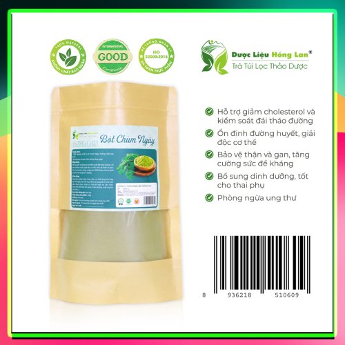 Bột Thảo Dược Cây Chùm Ngây Nguyên Chất Gói 100g - Dược Liệu Hồng Lan