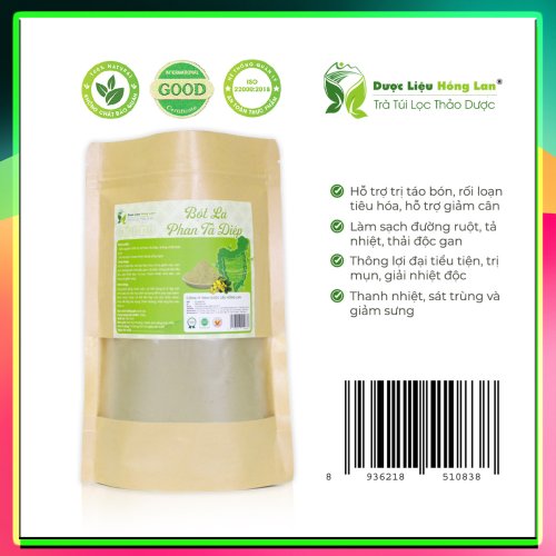 Bột Thảo Dược Lá Phan Tả Diệp Nguyên Chất Gói 100g - Dược Liệu Hồng Lan