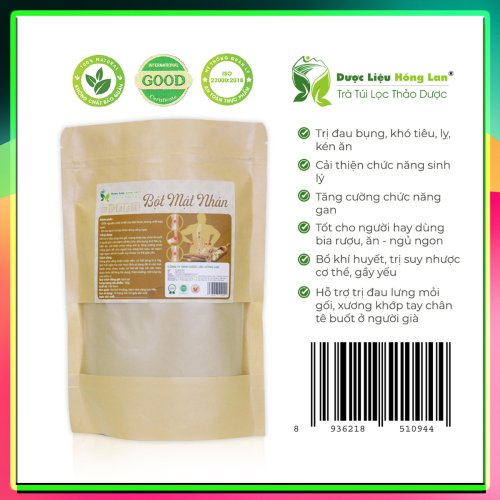 Bột Thảo Dược Rễ Cây Mật Nhân Nguyên Chất gói 100g- Dược Liệu Hồng Lan