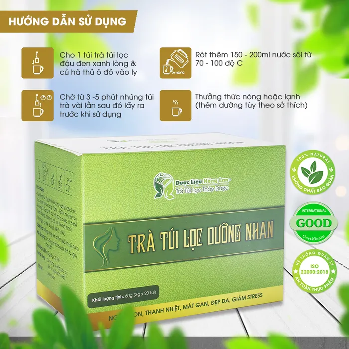Trà Túi Lọc Dưỡng Nhan 4