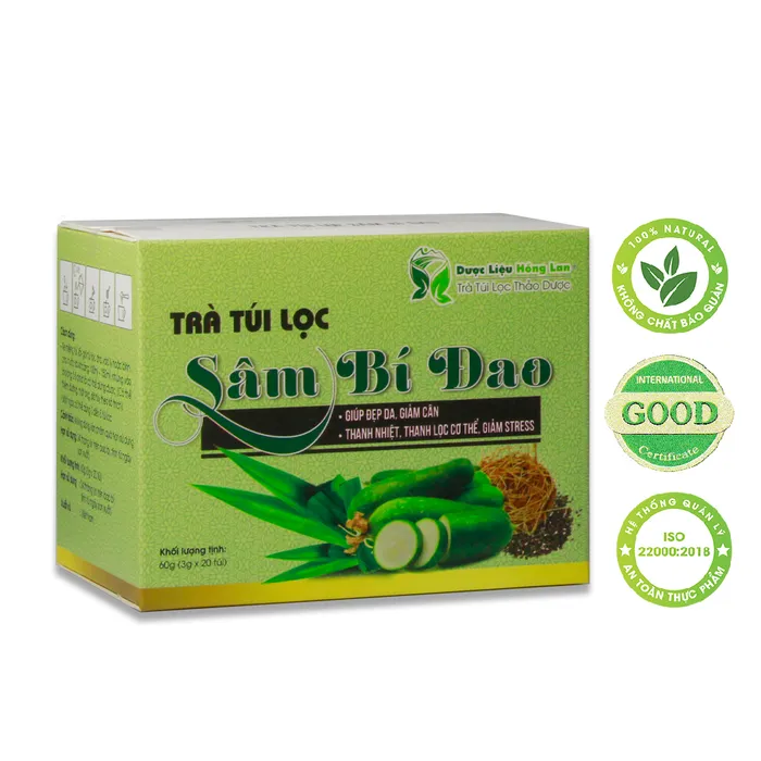 Trà Túi Lọc Sâm Bí Đao 4
