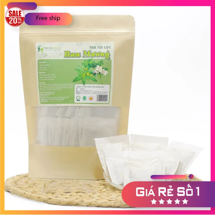 Trà Túi Lọc Cây Rau Mương 90g (30 góix3g) Dược Liệu Hồng Lan 4