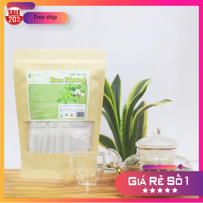 Trà Túi Lọc Cây Rau Mương 90g (30 góix3g) Dược Liệu Hồng Lan 2