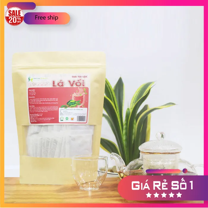 Trà Túi Lọc Lá Vối 90g Hồng Lan [Giúp kháng khuẩn, hỗ trợ hệ tiêu hóa, ngừa bệnh ung thư, giúp điều trị bệnh bỏng, viêm đại tràng mãn tính, đầy bụng khó tiêu, tiêu chảy, suy nhược cơ thể, trị bệnh tiêu hóa khi phụ nữ mang thai] 3