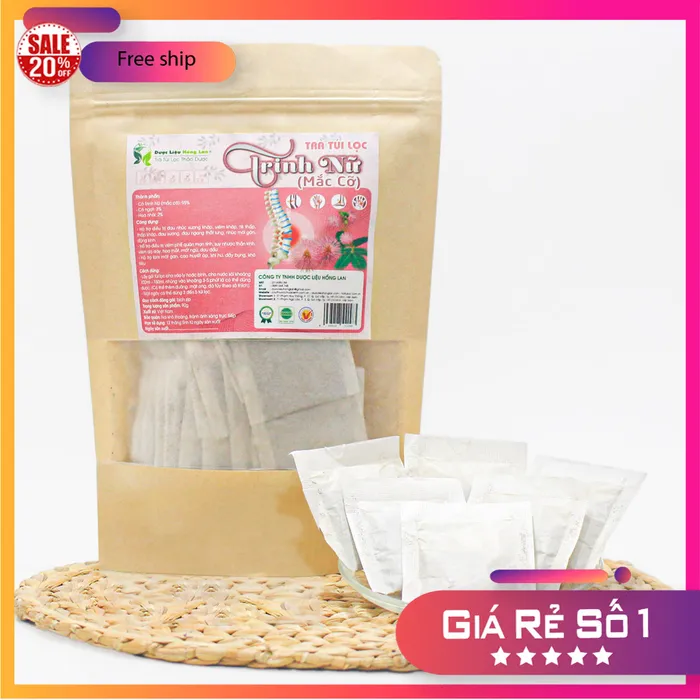 Trà Túi Lọc Cây Mắc Cỡ [Xấu Hổ, Trinh Nữ] 90g (30 gói x 3g) | Dược Liệu Hồng Lan  2