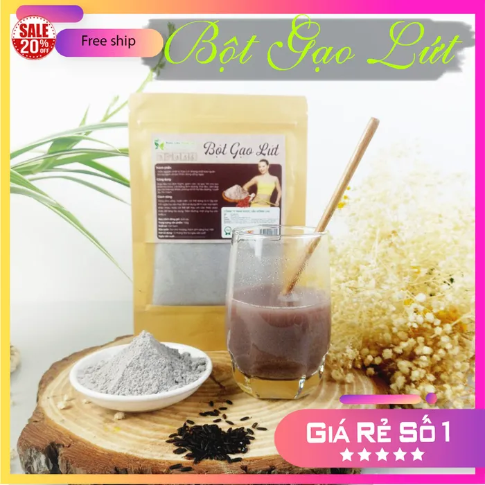 Bột Gạo Lứt GIảm Cân Nguyên Chất Gói 100g - Dược Liệu Hồng Lan 2