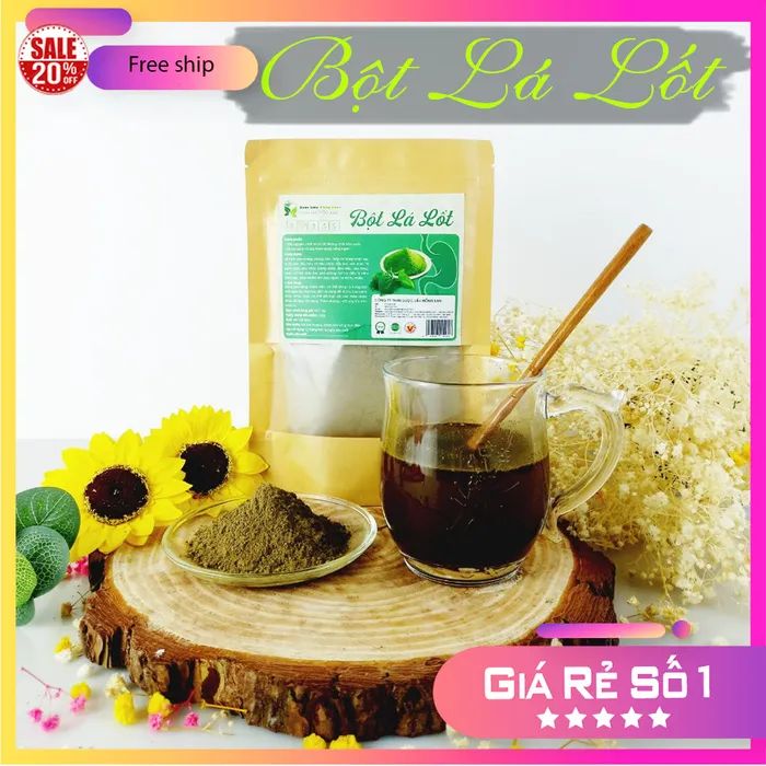 Bột Thảo Dược Lá Lốt Nguyên Chất Gói 100g - Dược Liệu Hồng Lan 2