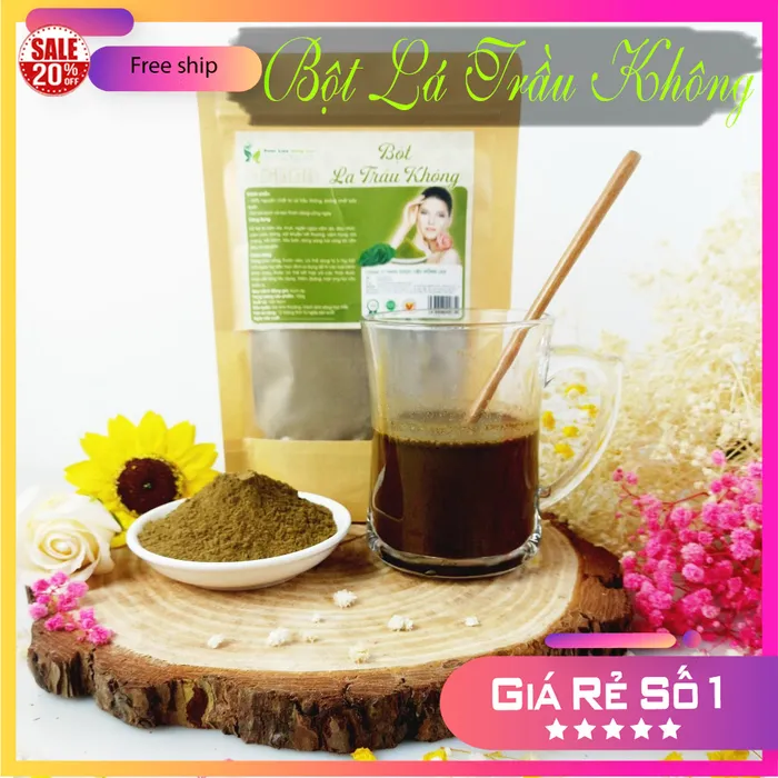 Bột Lá Trầu Không Nguyên Chất Gói 100g - Dược Liệu Hồng Lan 4