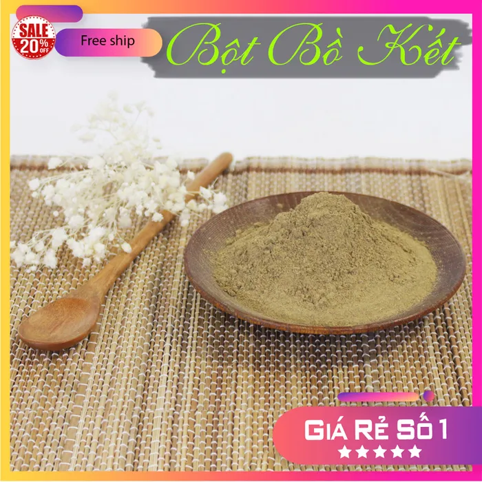 Bột Quả Bồ Kết Nguyên Chất Gói 100g - Dược Liệu Hồng Lan 5