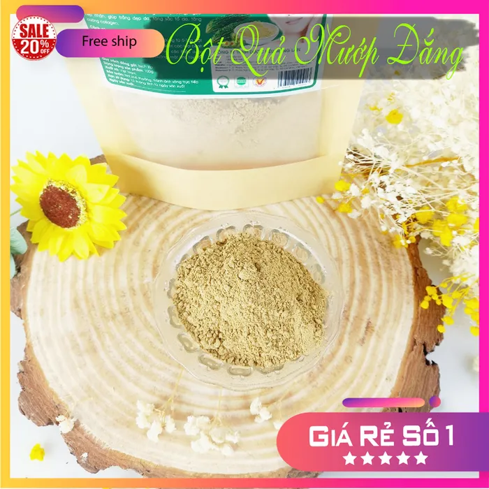 Bột Trái Ổ Khổ Qua (Mướp Đắng) Rừng Nguyên Chất gói 100g - Dược Liệu Hồng Lan 6