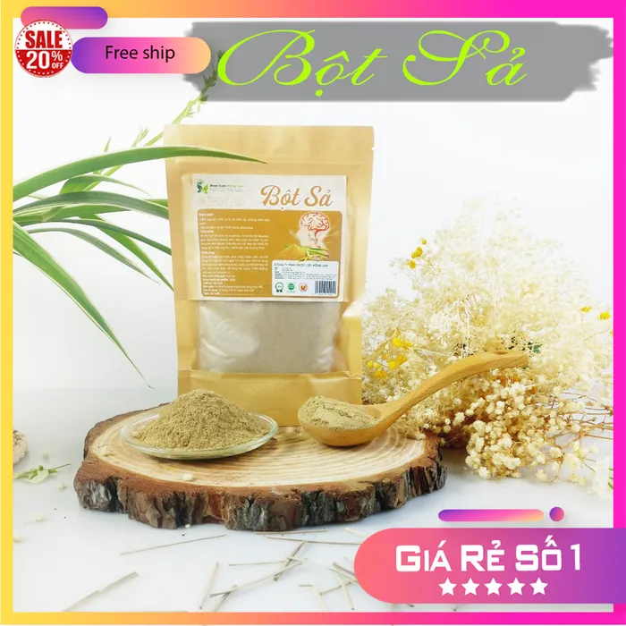 Bột Sả Nguyên Chất Gói 100g - Dược Liệu Hồng Lan 1