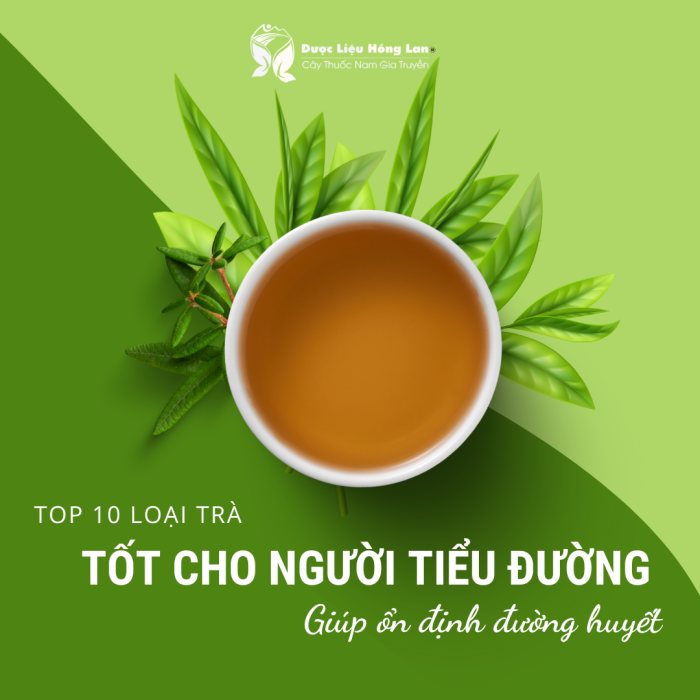 10 Loại Trà Hỗ Trợ Kiểm Soát Đường Huyết – Giải Pháp Tự Nhiên Cho Người Tiểu Đường
